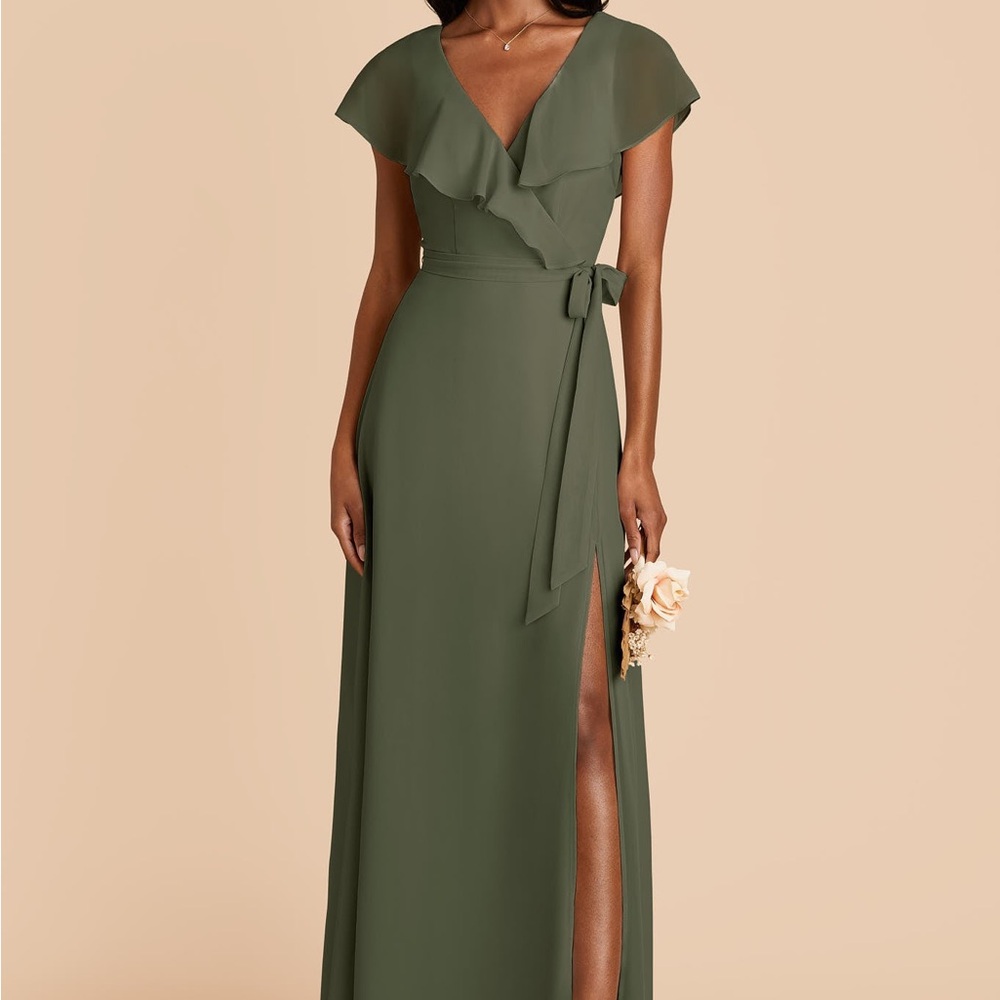 Birdy Grey Jackson Dress in Chiffon Olive